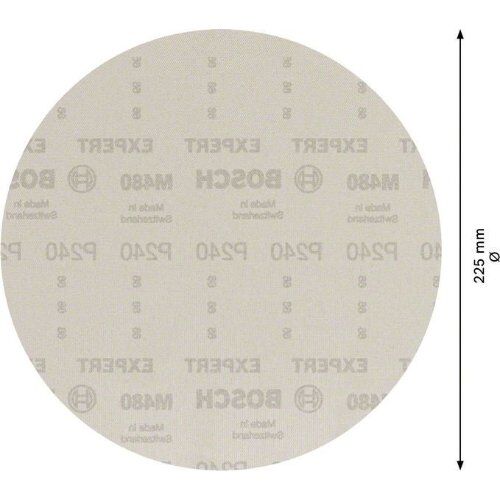  EXPERT M480 Schleifnetze für Trockenbauschleifer Bosch EXPERT M480 Schleifnetz für Trockenbauschleifer, 225 mm, G 240, 25-tlg., für Trockenbauschleifer 12376289