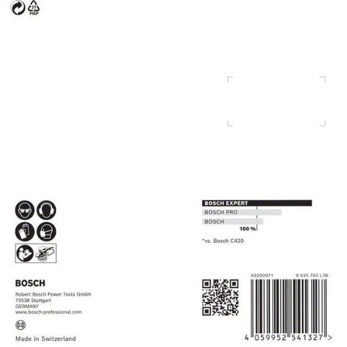  EXPERT C470 Schleifblatt mit 8 Löchern für Exzenterschleifer Bosch EXPERT C470 Schleifpapier mit 8 Löchern für Exzenterschleifer, 115 mm, G 40, 5-tlg., für Exzenterschleifer 12376335