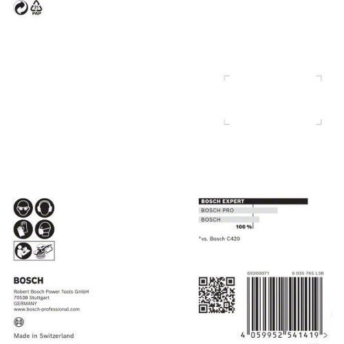  EXPERT C470 Schleifblatt mit 8 Löchern für Exzenterschleifer Bosch EXPERT C470 Schleifpapier mit 8 Löchern für Exzenterschleifer, 125 mm, G 40, 5-tlg., für Exzenterschleifer 12376342