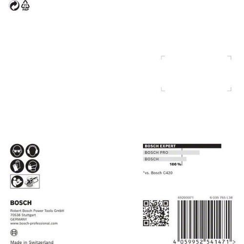  EXPERT C470 Schleifblatt mit 8 Löchern für Exzenterschleifer Bosch EXPERT C470 Schleifpapier mit 8 Löchern für Exzenterschleifer, 125 mm, G 240, 5-tlg., für Exzenterschleifer 12376323
