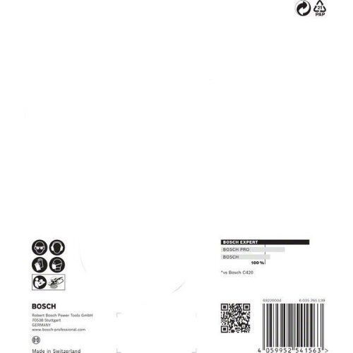  EXPERT C470 Schleifblatt mit 6 Löchern für Exzenterschleifer Bosch EXPERT C470 Schleifpapier mit 6 Löchern für Exzenterschleifer, 150 mm, G 180, 5-tlg., für Exzenterschleifer 12376301