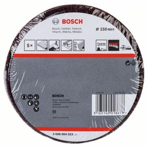  N880 Vliesscheiben für Exzenterschleifer Bosch Schleifvlies, für Exzenterschleifer 12376403
