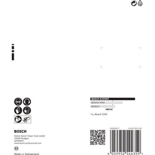  EXPERT C470 Schleifblatt Mehrloch für Exzenterschleifer Bosch EXPERT C470 Schleifpapier Mehrloch für Exzenterschleifer, 125 mm, G 180, 5-tlg., für Exzenterschleifer 12376358