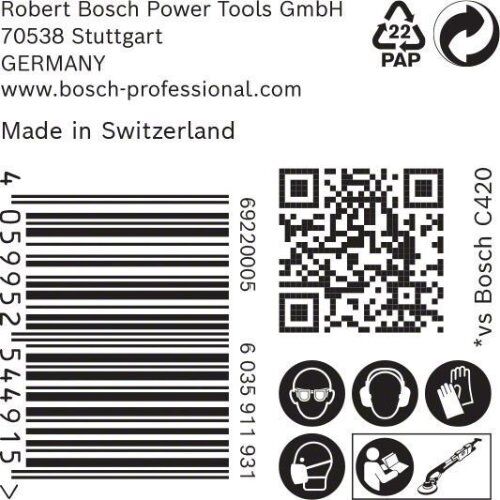  EXPERT C470 Schleifblatt mit 19 Löchern für Trockenbauschleifer Bosch EXPERT C470 Schleifpapier mit 19 Löchern für Trockenbauschleifer, 225 mm, G 220, 25-tlg., für Trockenbauschleifer 12376394
