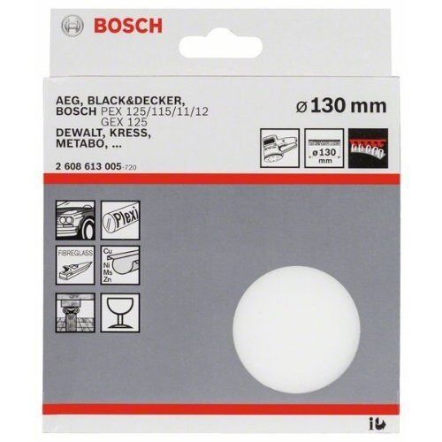  Schaumstoffscheiben für Exzenterschleifer Bosch Polierschwamm, für Exzenterschleifer 12376562