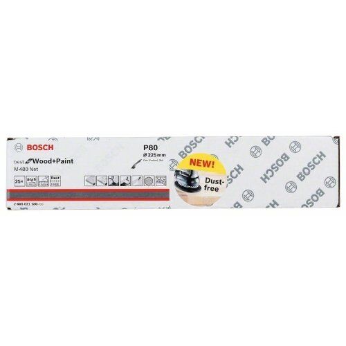  M480 Best for Wood and Paint Schleifnetze für Wand- und Deckenschleifer Bosch Schleifmittel Net M 480, für Trockenbauschleifer 12376611
