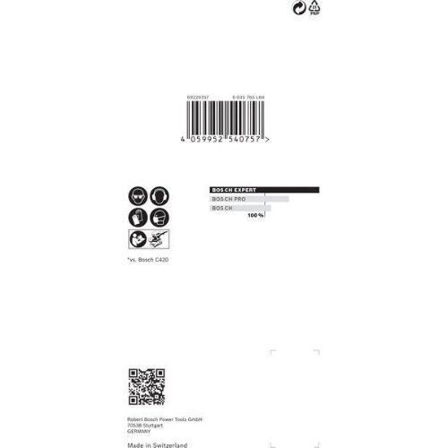  EXPERT M480 Schleifnetze für Schwingschleifer Bosch EXPERT M480 Schleifnetz für Schwingschleifer, 80 x 133 mm, G 150, 10-tlg., für Exzenterschleifer 12375492