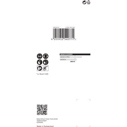  EXPERT M480 Schleifnetze für Schwingschleifer Bosch EXPERT M480 Schleifnetz für Schwingschleifer, 80 x 133 mm, G 220, 10-tlg., für Exzenterschleifer 12375512