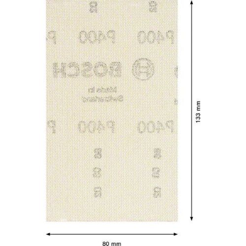  EXPERT M480 Schleifnetze für Schwingschleifer Bosch EXPERT M480 Schleifnetz für Schwingschleifer, 80 x 133 mm, G 400, 10-tlg., für Exzenterschleifer 12375487