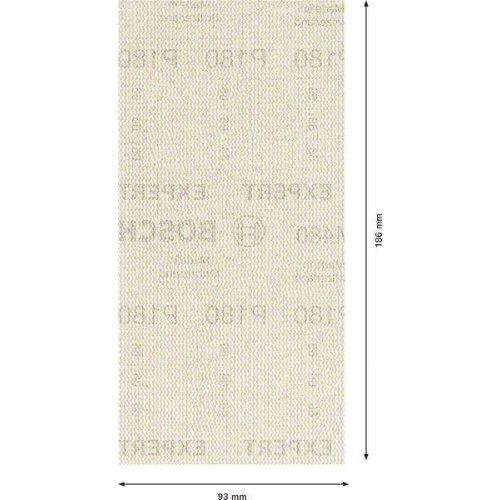  EXPERT M480 Schleifnetze für Schwingschleifer Bosch EXPERT M480 Schleifnetz für Schwingschleifer, 93 x 186 mm, G 180, 10-tlg., für Exzenterschleifer 12375503