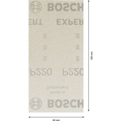  EXPERT M480 Schleifnetze für Schwingschleifer Bosch EXPERT M480 Schleifnetz für Schwingschleifer, 93 x 186 mm, G 220, 50-tlg., für Exzenterschleifer 12375517