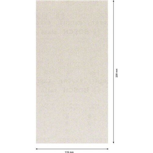  EXPERT M480 Schleifnetze für Schwingschleifer Bosch EXPERT M480 Schleifnetz für Schwingschleifer, 115 x 230 mm, G 80, 50-tlg., für Exzenterschleifer 12375479