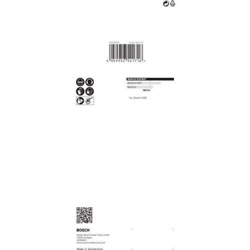 EXPERT C470 Schleifblatt mit 8 Löchern für Schwingschleifer Bosch EXPERT C470 Schleifpapier mit 8 Löchern für Schwingschleifer, 93 x 230 mm, G 40, 10-tlg., für Exzenterschleifer 12375557
