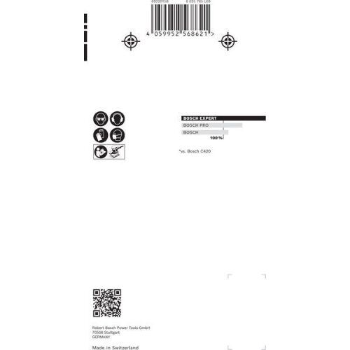  EXPERT M480 Netzstruktur-Schleifblätter für Schwingschleifer Bosch EXPERT M480 Schleifnetz-Set, 93 x 186 mm, 10 Stück, für Exzenterschleifer 12375476
