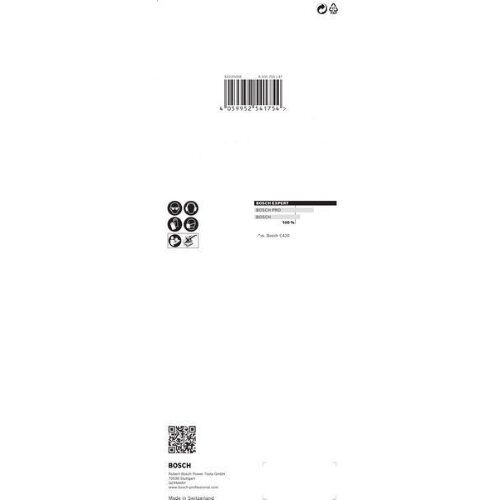  EXPERT C470 Schleifblatt mit 8 Löchern für Schwingschleifer Bosch EXPERT C470 Schleifpapier mit 8 Löchern für Schwingschleifer, 93 x 230 mm, G 180, 10-tlg., für Exzenterschleifer 12375547