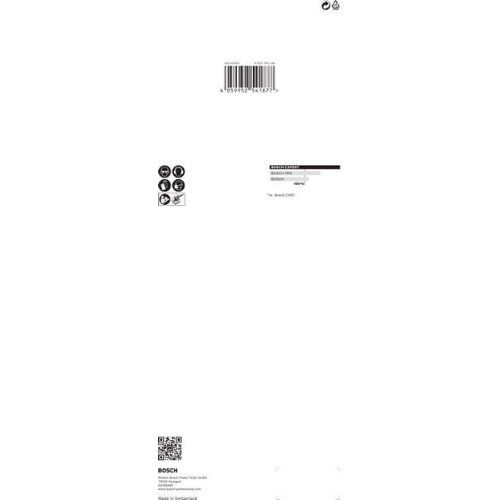  EXPERT C470 Schleifblatt mit 14 Löchern für Schwingschleifer Bosch EXPERT C470 Schleifpapier mit 14 Löchern für Schwingschleifer, 115 x 280 mm, G 120, 10-tlg., für Exzenterschleifer 12375573