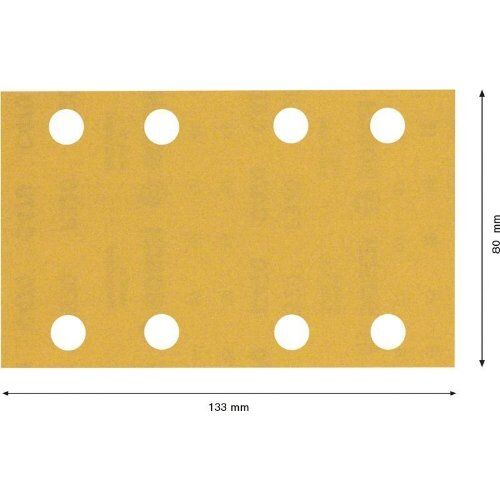  EXPERT C470 Schleifblatt mit 8 Löchern für Schwingschleifer Bosch EXPERT C470 Schleifpapier mit 8 Löchern für Schwingschleifer, 80 x 133 mm, G 320, 10-tlg., für Exzenterschleifer 12375553