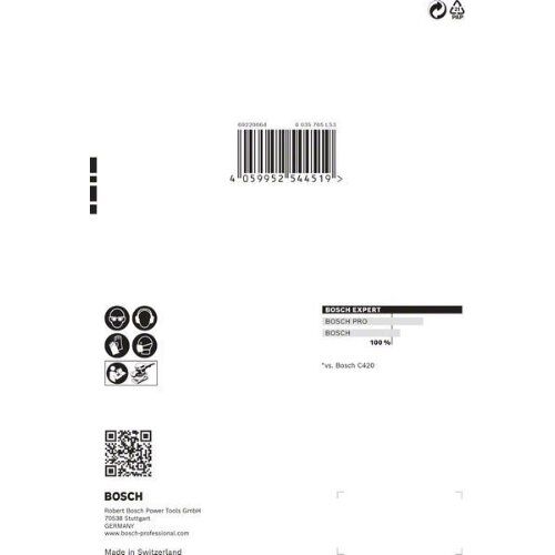  EXPERT C470 Schleifblatt-Sets mit 6 Löchern für Schwingschleifer Bosch EXPERT C470 Schleifpapier-Set für Schwingschleifer, 115 x 140 mm, G 2x40/2x60/2x80/2x120/2x180, 10-tlg., für Exzenterschleifer 12375596