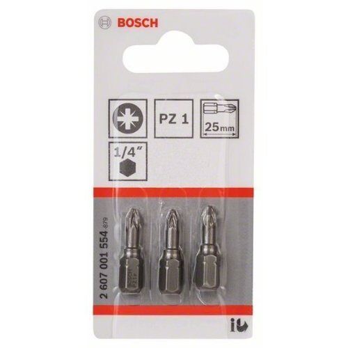  Extra Hard Schrauberbits Pozidriv Bosch Schrauberbit Extra-Hart, für Bohrmaschinen 12376862