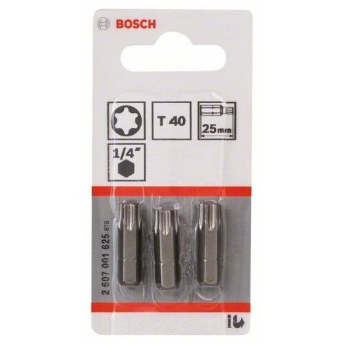  Extra Hard Schrauberbits Torx® Bosch Schrauberbit Extra-Hart, für Bohrmaschinen 12376922