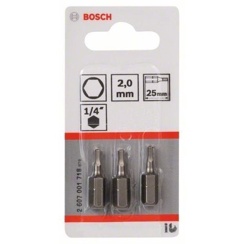  Extra Hard Schrauberbits, Sechskant Bosch Schrauberbit Extra-Hart, für Bohrmaschinen 12376950