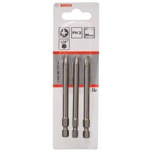  Extra Hard Schrauberbits, Phillips Bosch Schrauberbit Extra-Hart, für Bohrmaschinen 12376858