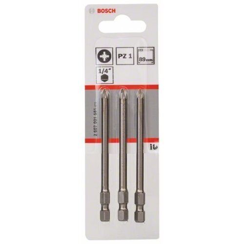  Extra Hard Schrauberbits Pozidriv Bosch Schrauberbit Extra-Hart, für Bohrmaschinen 12376877