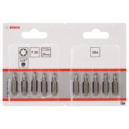  Extra Hard Schrauberbits Torx® Bosch Schrauberbit Extra-Hart, für Bohrmaschinen 12376940