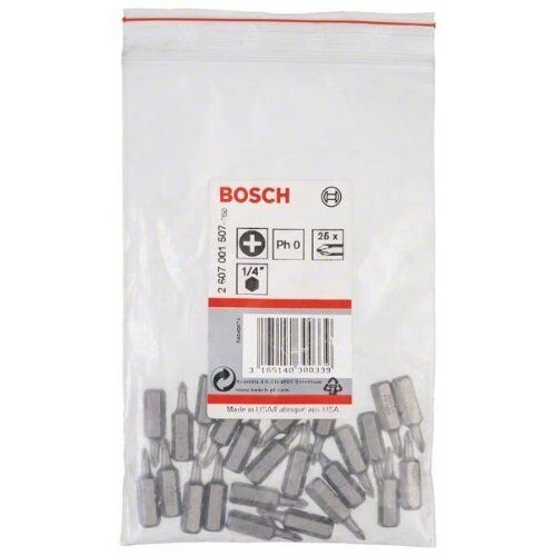  Extra Hard Schrauberbits, Phillips Bosch Schrauberbit Extra-Hart, für Bohrmaschinen 12376841