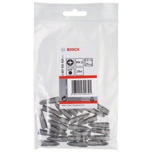  Extra Hard Schrauberbits, Phillips Bosch Schrauberbit Extra-Hart, für Bohrmaschinen 12376855