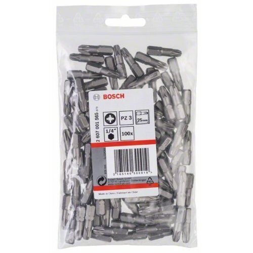  Extra Hard Schrauberbits Pozidriv Bosch Schrauberbit Extra-Hart, für Bohrmaschinen 12376876