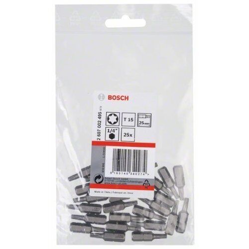  Extra Hard Schrauberbits Torx® Bosch Schrauberbit Extra-Hart, für Bohrmaschinen 12376947