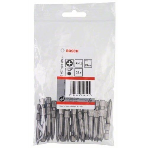  Extra Hard Schrauberbits, Phillips Bosch Schrauberbit Extra-Hart, für Bohrmaschinen 12376852