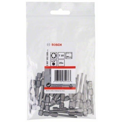  Extra Hard Schrauberbits Torx® Bosch Schrauberbit Extra-Hart, für Bohrmaschinen 12376927