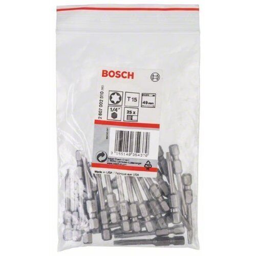  Extra Hard Schrauberbits Torx® Bosch Schrauberbit Extra-Hart, für Bohrmaschinen 12376939