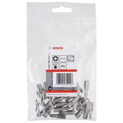  Extra Hard Schrauberbits Pozidriv Bosch Schrauberbit Extra-Hart, für Bohrmaschinen 12376874