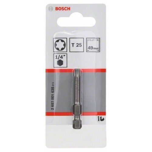  Extra Hard Schrauberbits Torx® Bosch Schrauberbit Extra-Hart, für Bohrmaschinen 12376909