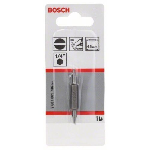  Extra Hard Schrauberbitpacks mit Doppelklinge, geschlitzt Bosch Doppelklinge, für Bohrmaschinen 12376999