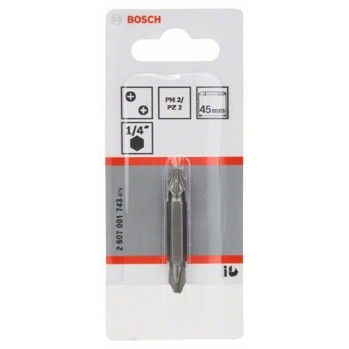 Extra Hard Schrauberbitpacks mit Doppelklinge, Kreuz Bosch Doppelklinge, für Bohrmaschinen 12377011