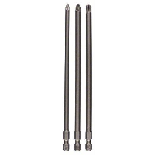  Extra Hard Schrauberbitpacks, Pozidriv Bosch 3-tlg. Schrauberbit-Set Extra-Hart, für Bohrmaschinen 12376990