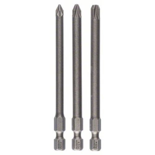  Extra Hard Schrauberbitpacks, Pozidriv Bosch 3-tlg. Schrauberbit-Set Extra-Hart, für Bohrmaschinen 12376989