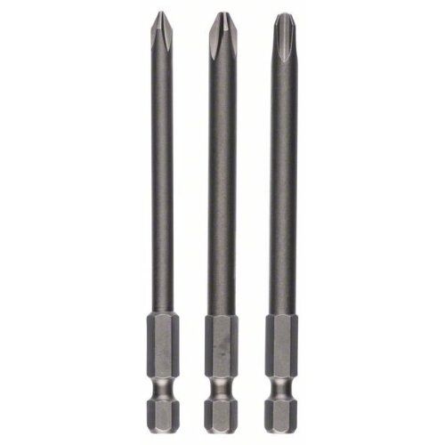  Extra Hard Schrauberbitpacks, Phillips Bosch 3-tlg. Schrauberbit-Set Extra-Hart, für Bohrmaschinen 12376985