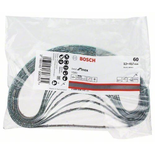  Y580 Best for Inox Schleifbänder für Elektrofeilen Bosch Schleifband Y580, für Powerfeilen 12376735