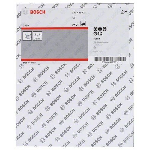 J410 Standard for Metal Schleifblätter für Schwingschleifer Bosch Schleifblatt J410, für Exzenterschleifer 12375732