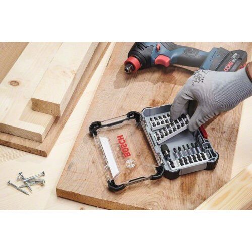  HSS-Bohrer und Schrauberbit-Set Impact Control, Pick and Click Bosch 35-tlg. Impact Control HSS-Bohrer- und Schrauberbit-Set, für Schlagschrauber 12372255