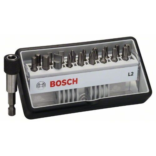  Schrauberbit- und Steckschlüssel-Sets Extra Hard Schrauberbitsets – Robust Line PZ, PH, T Bosch 18+1-tlg. Schrauberbit-Set, Robust Line, L PH/PZ/T/S/HEX, Extra Hard-Ausführung, für Bohrmaschinen 12372347