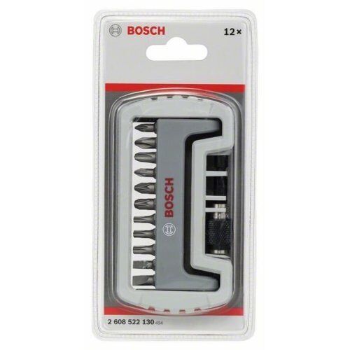  Schrauberbit- und Steckschlüssel-Sets Extra Hard Schrauberbit Mixed Sets, kompakt, für Schrauben verschiedener Art mit Universalmagnethalter Bosch 11-tlg. Schrauberbit-Set inkl. Bithalter PH/PZ/T/S, für Bohrmaschinen 12372358