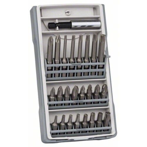  Schrauberbit- und Steckschlüssel-Sets Extra Hard Schrauberbit Mixed Sets, PH, PZ, T, Bithalter Bosch 25-tlg. Schrauberbit-Set, PH/PZ/T, für Bohrmaschinen 12372353