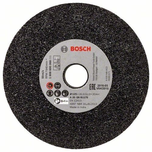  Schleifscheiben für Geradschleifer Bosch Schleifscheibe für Geradschleifer, für Geradschleifer 12377367