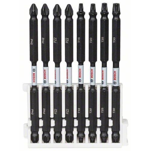  Schrauberbits Impact Control mit Doppelklinge, für Schrauben verschiedener Art Bosch Impact Control Schrauberbit-Set, 8-tlg., für Schlagschrauber 12377039